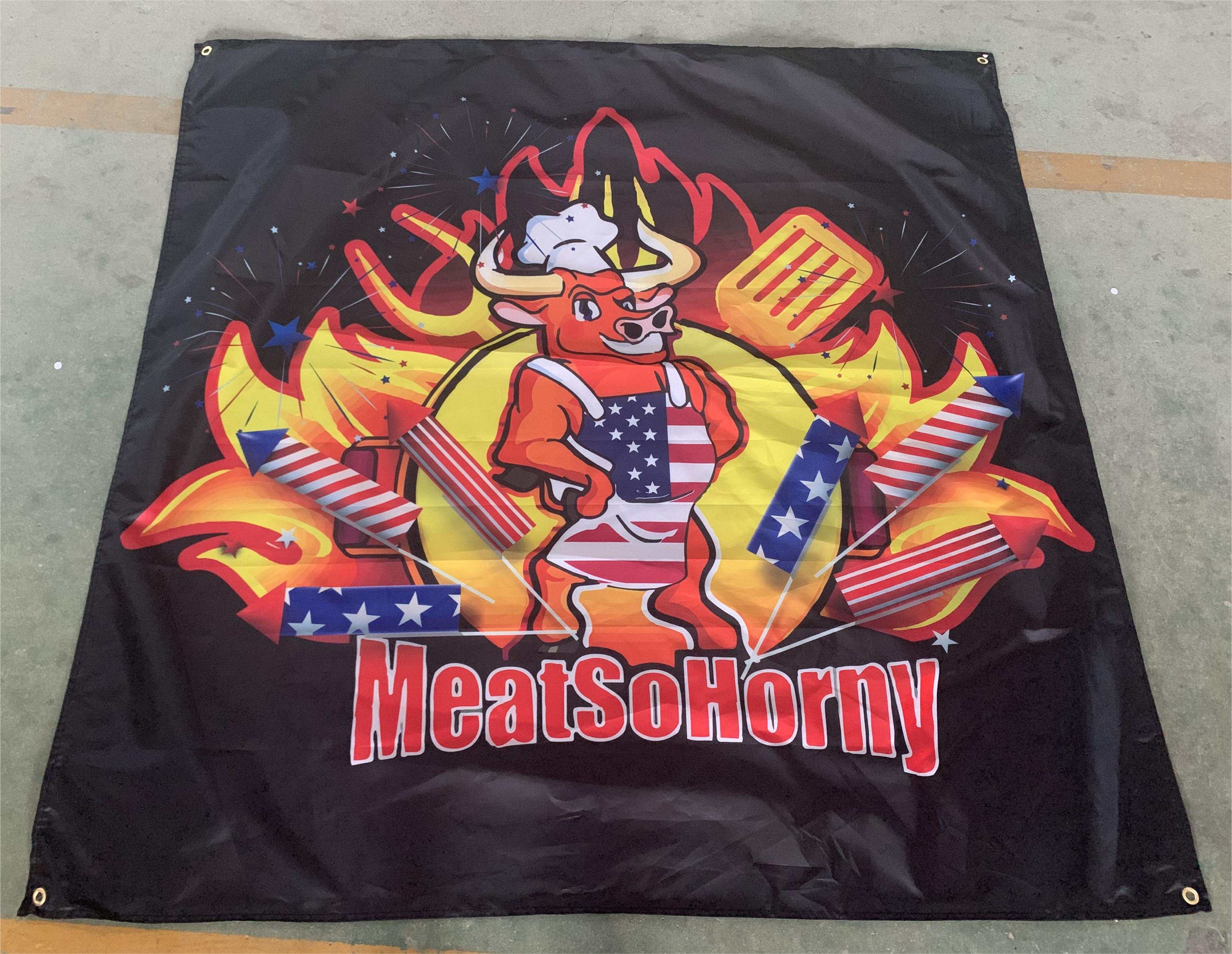 MeatSoHorny Patriotic Flag