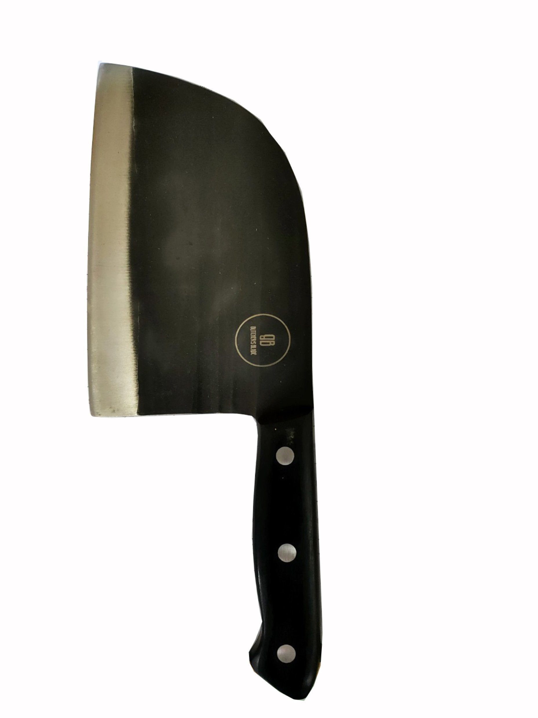 Handmade Forged High Carbon Full Tang Serbian Cleaver by The Butcher's Blade - MeatSoHorny